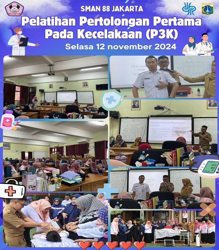 Pelatihan Pertolongan Pertama pada Kecelakaan (P3K)